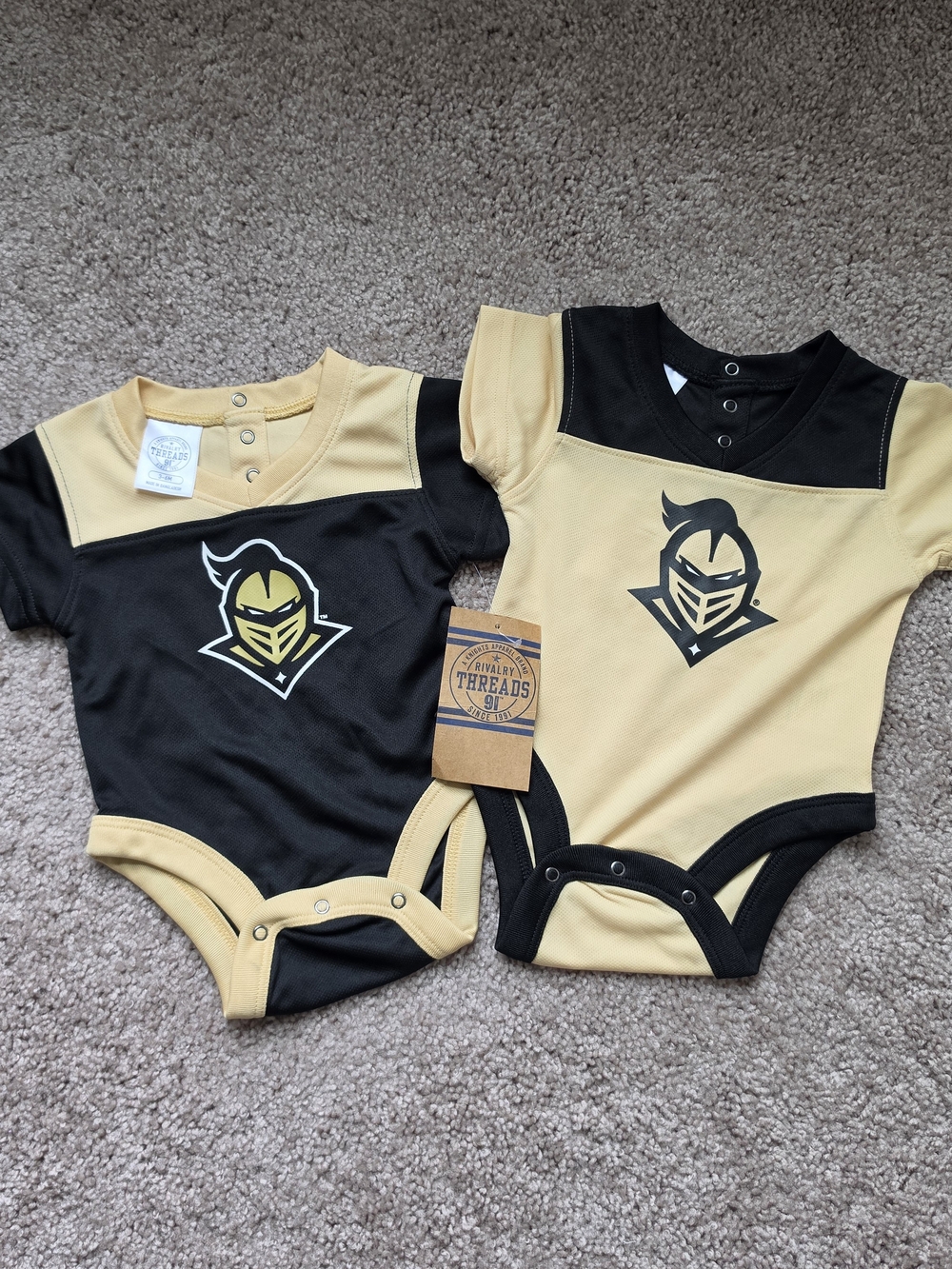Central Florida Golden Knights NCAA Onesies
